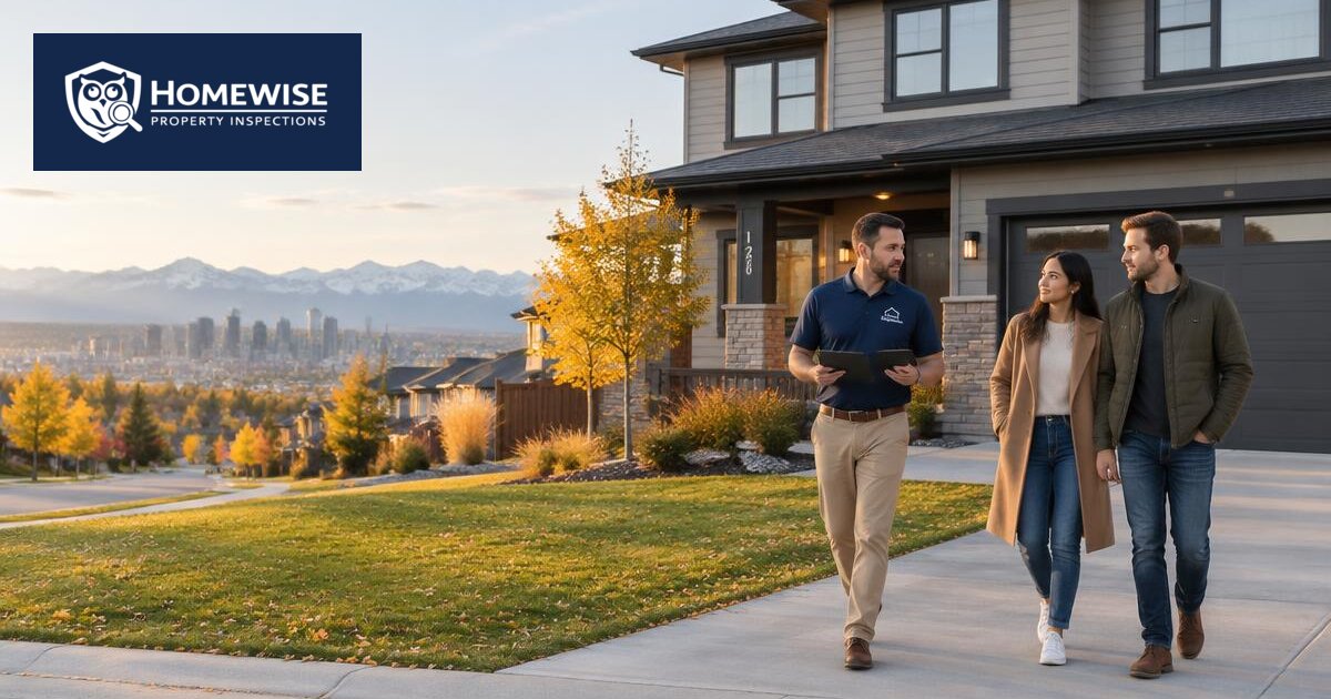 Pre-Purchase Home Inspection in Calgary: What to Expect & What It Costs (2026) — article by HomeWise Property Inspections, Calgary home inspectors